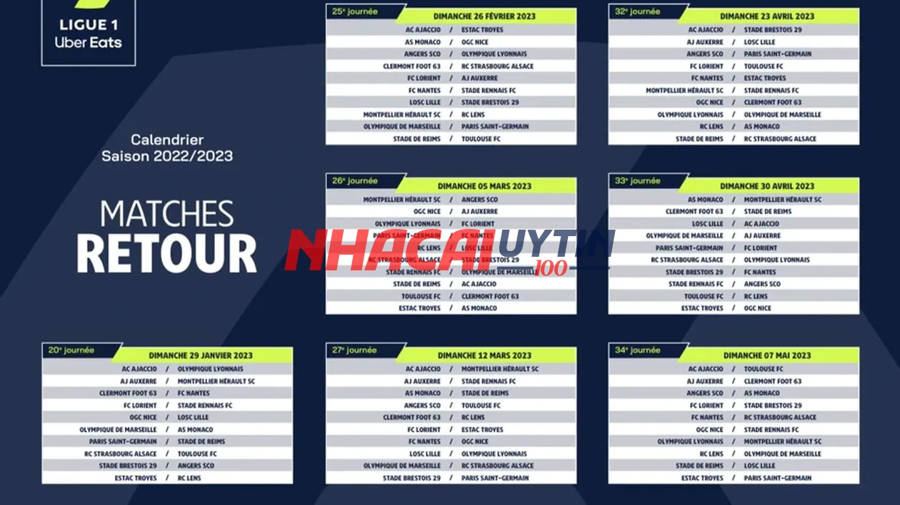 Cách xem thi đấu vô địch quốc gia Pháp