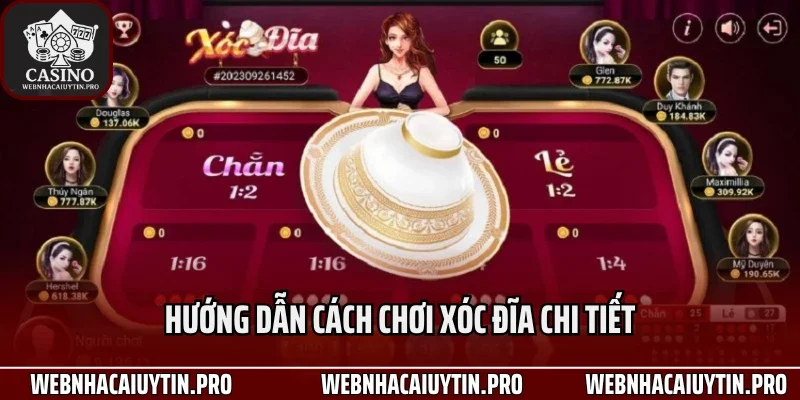 Hướng dẫn cách chơi xóc đĩa chi tiết