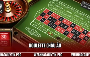 Roulette Châu Âu