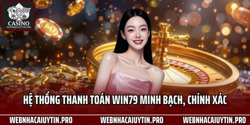 Hệ thống thanh toán Win79 minh bạch, chính xác