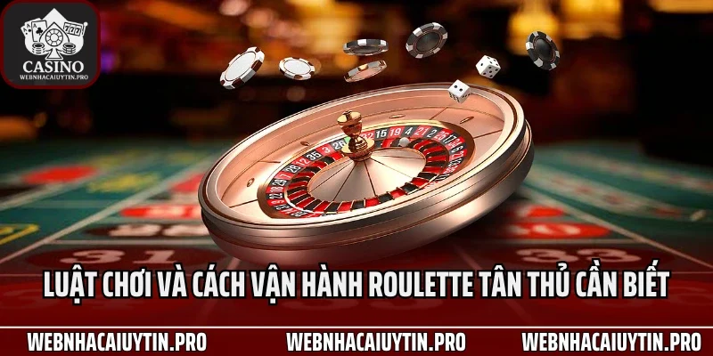 Luật chơi và cách vận hành roulette tân thủ cần biết