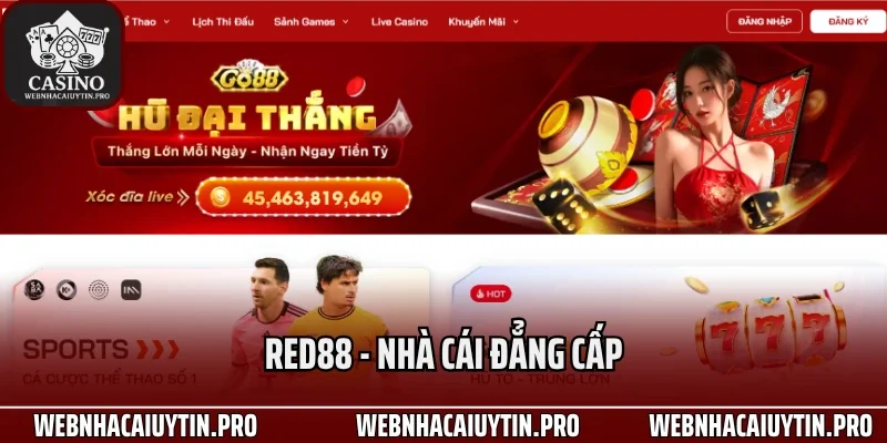 RED88 - Nhà Cái Đẳng Cấp Dành Cho Giới Thượng Lưu