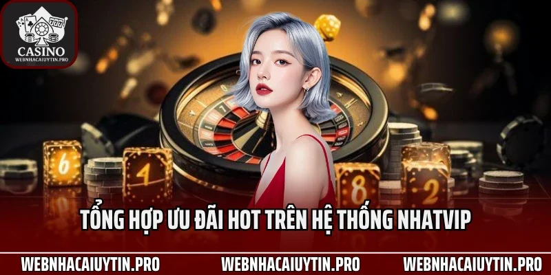Tổng hợp ưu đãi hot trên hệ thống Nhatvip